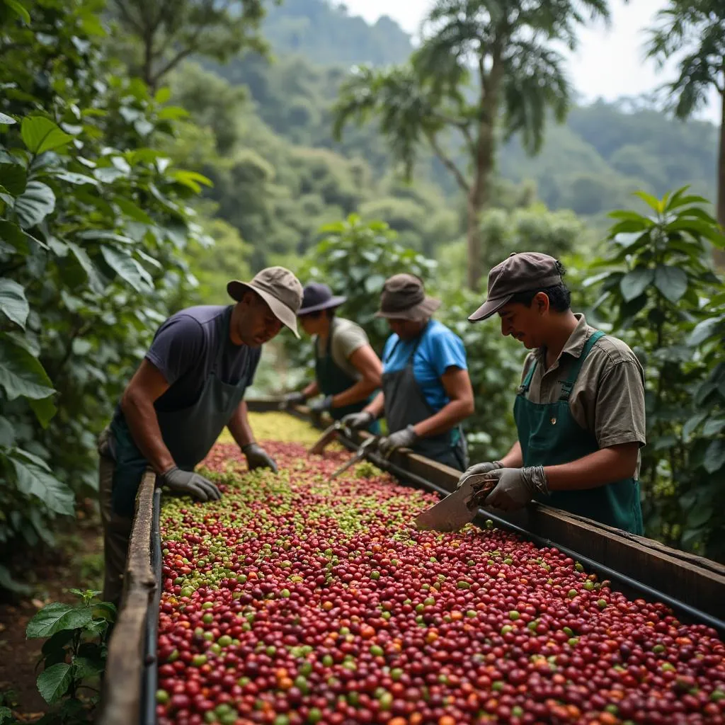 Empresa exportadora de café